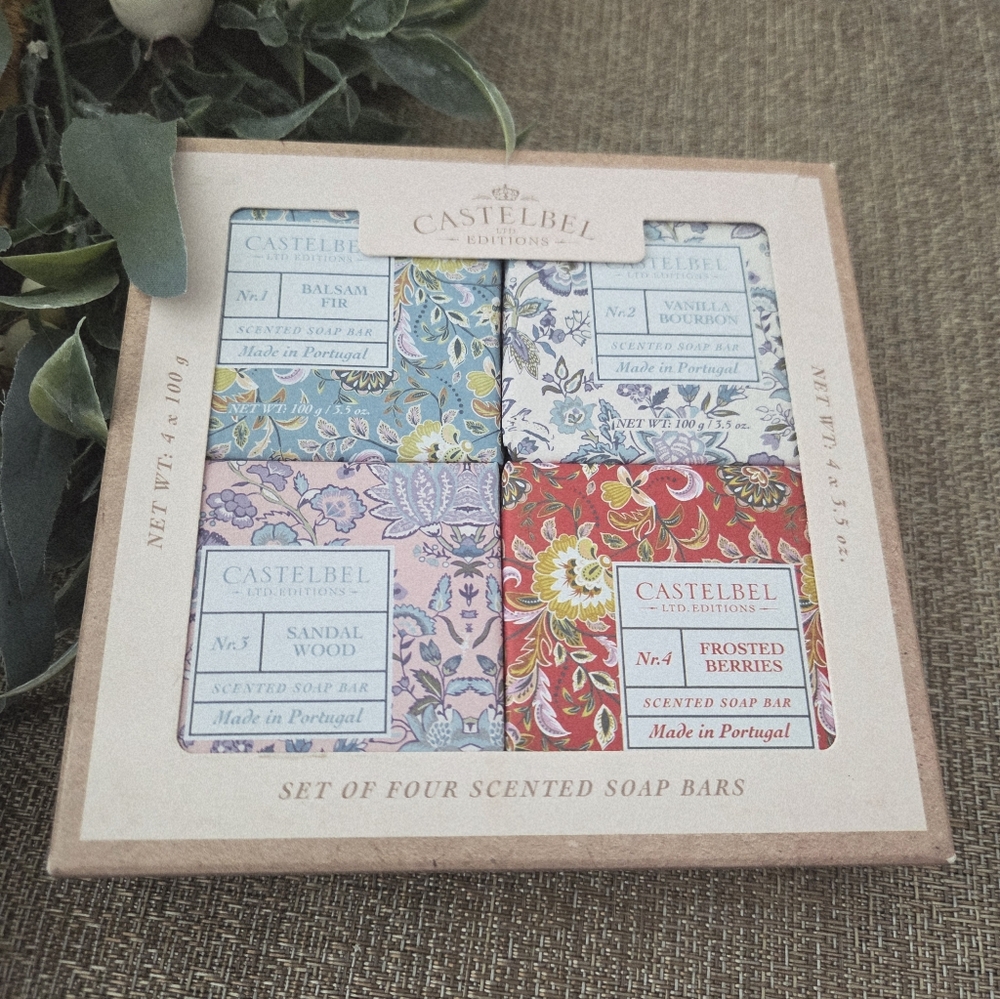 Castelbel Editions Scented Soap Bars Set - Multicolor